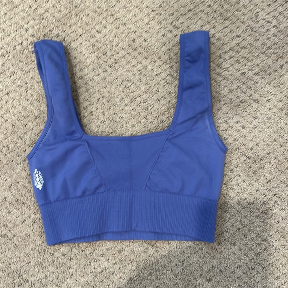 Free People Good Karma Square-Neck Bra